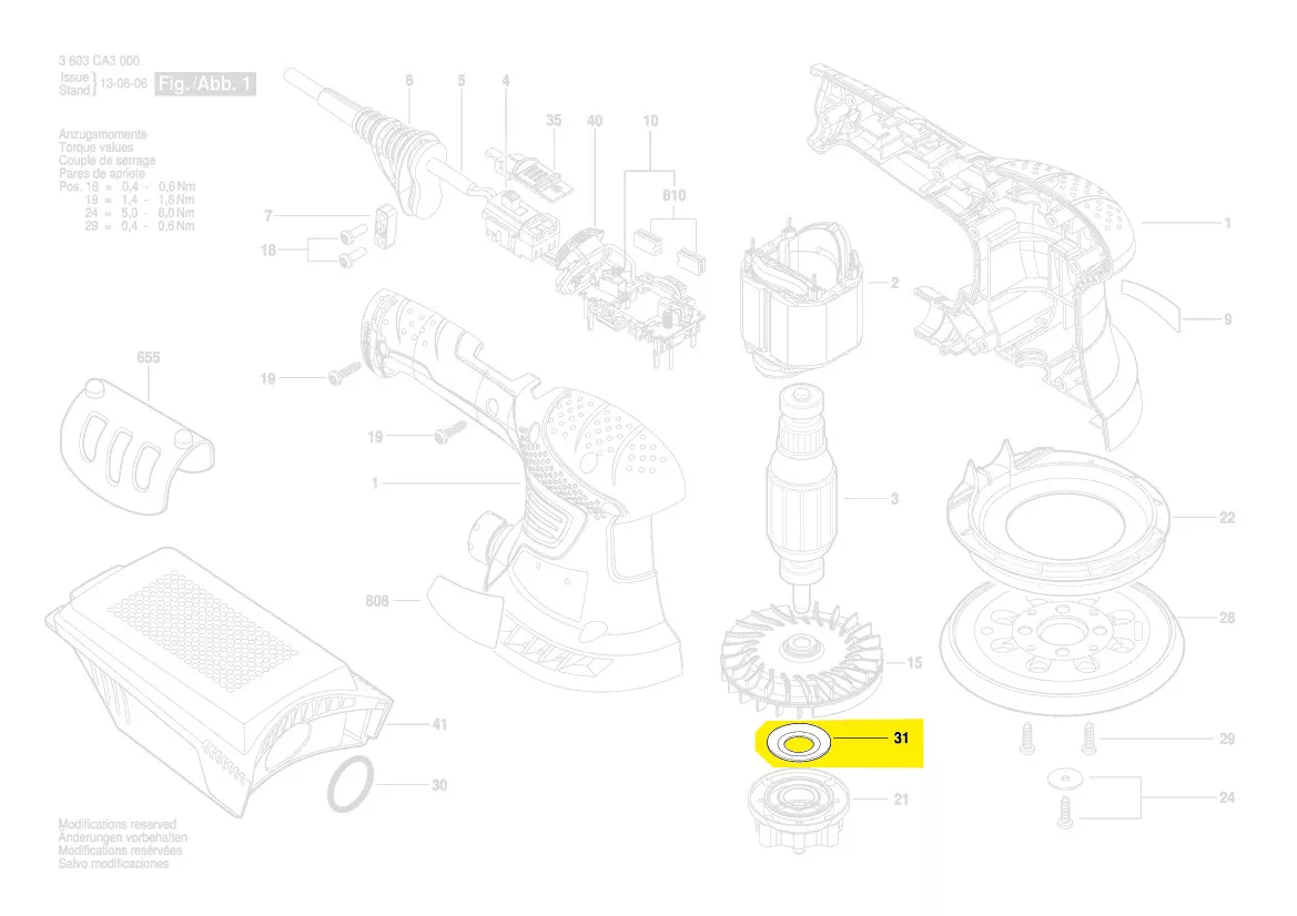 Rondelle réf. 2 609 004 690 Bosch
